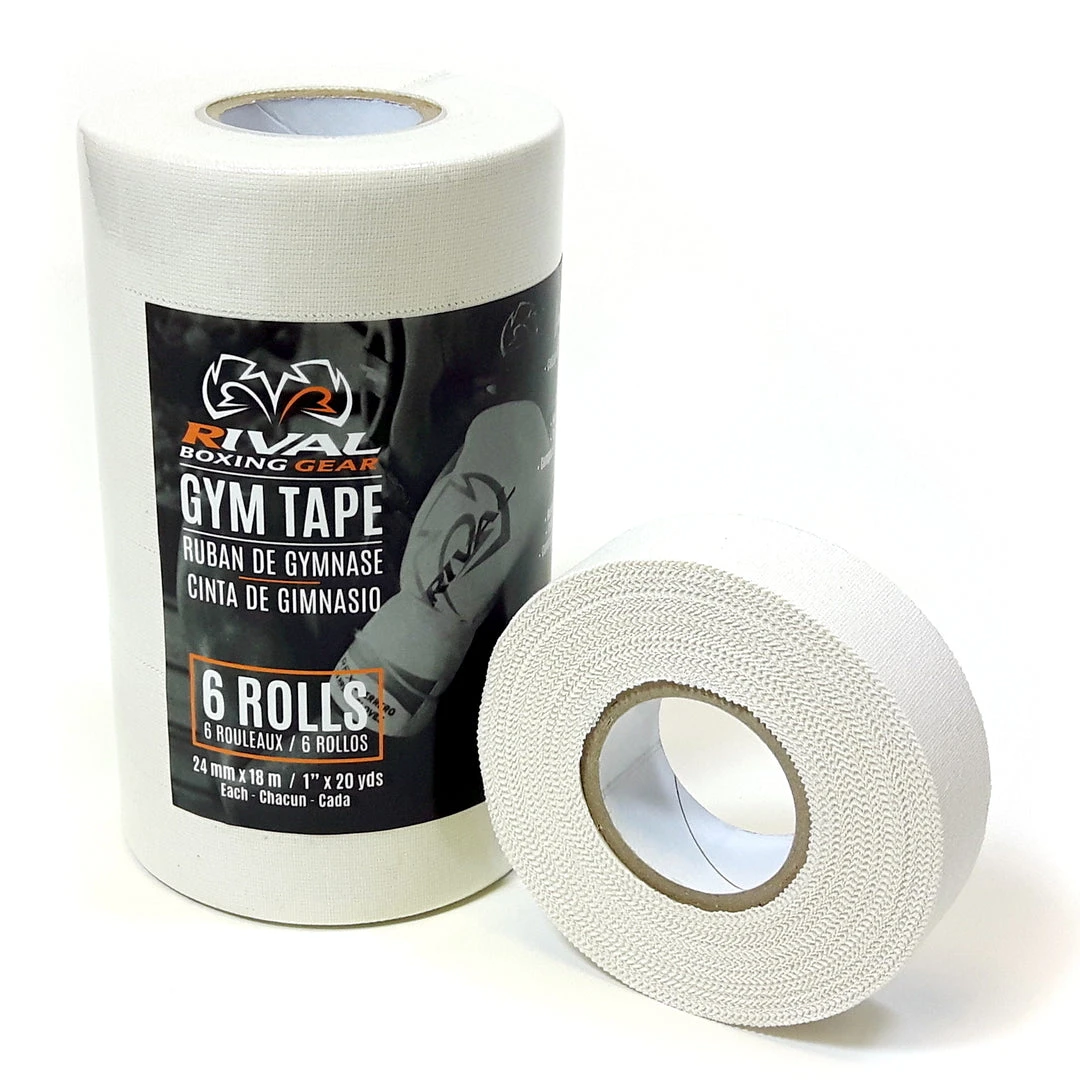 Rival Boxing Gear Handwraps Rival Gym Tape - Pack Of 6 Rolls 3 Rival Boxing Gear Handwraps Rival Gym Tape - Pack Of 6 Rolls